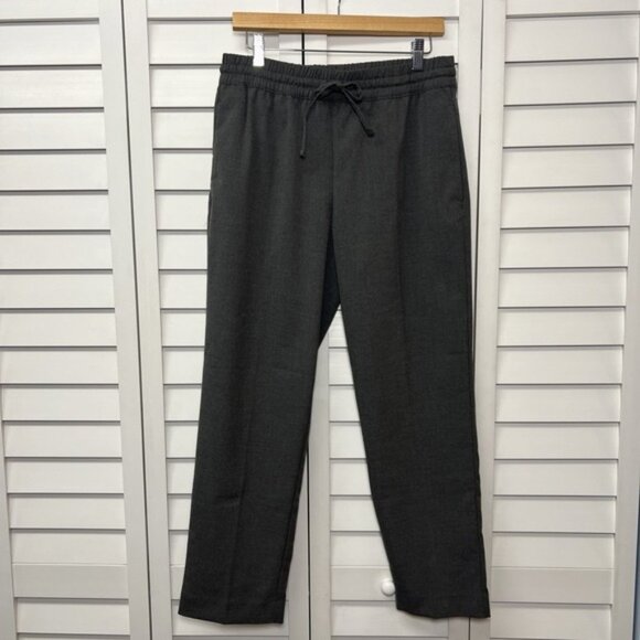 Banana Republic Pull On Tapered Leg Pant Women's Size Small Gray Heather NWT - Picture 1 of 8